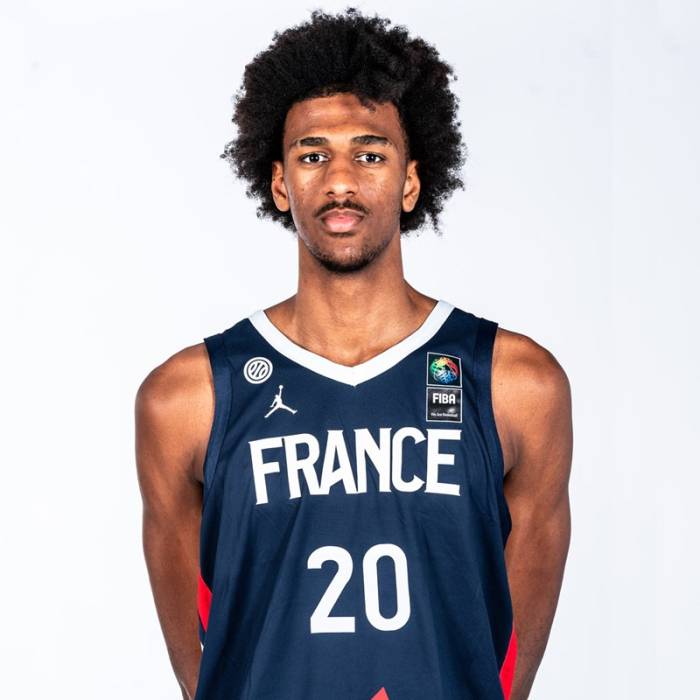 Photo de Alexandre Sarr, saison 2022-2023