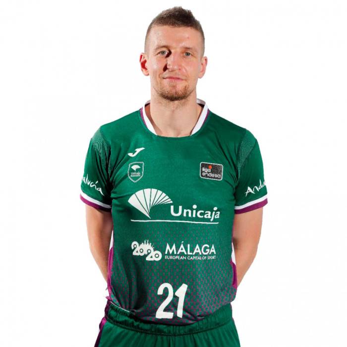 Foto de Adam Waczynski, temporada 2019-2020