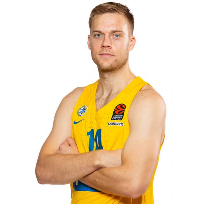 Foto di Nate Wolters, stagione 2019-2020