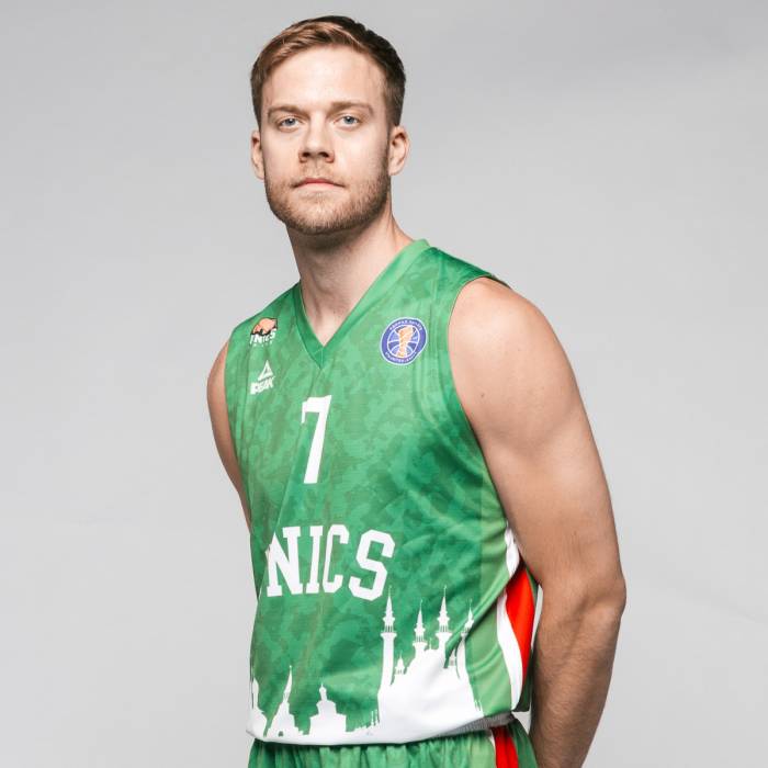 Foto di Nate Wolters, stagione 2020-2021