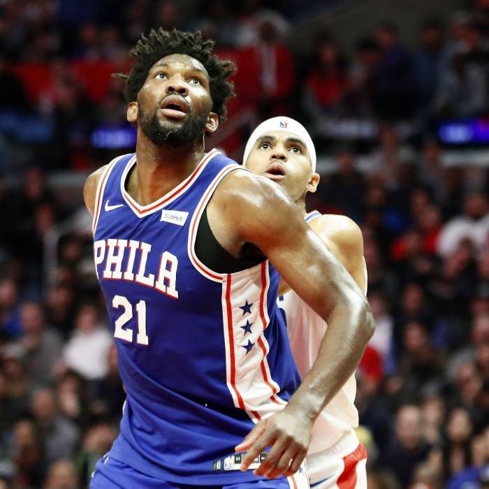 Photo de Joel Embiid, saison 2018-2019