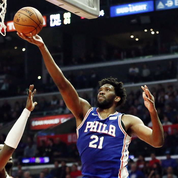 Photo de Joel Embiid, saison 2018-2019