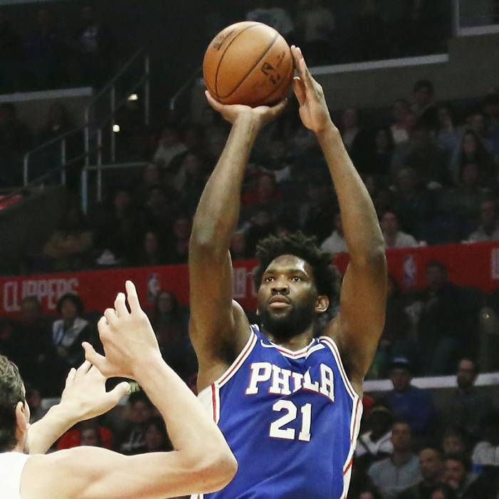 Photo de Joel Embiid, saison 2018-2019