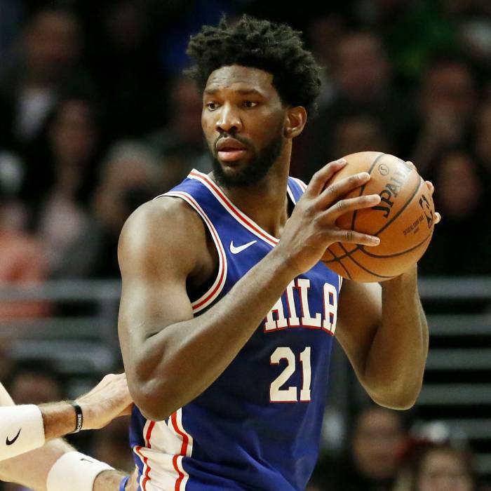 Photo de Joel Embiid, saison 2018-2019