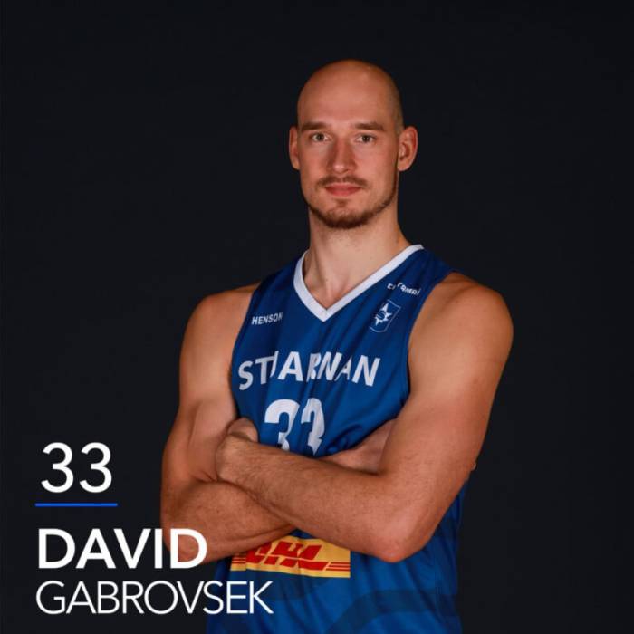 Foto de David Gabrovsek, temporada 2021-2022