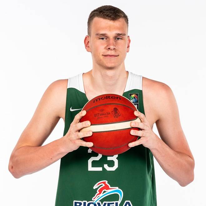 Foto de Aleksas Bieliauskas, temporada 2022-2023