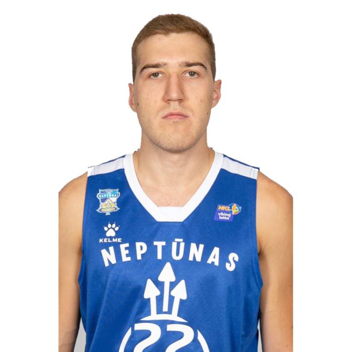 Foto de Deividas Rasys, temporada 2019-2020