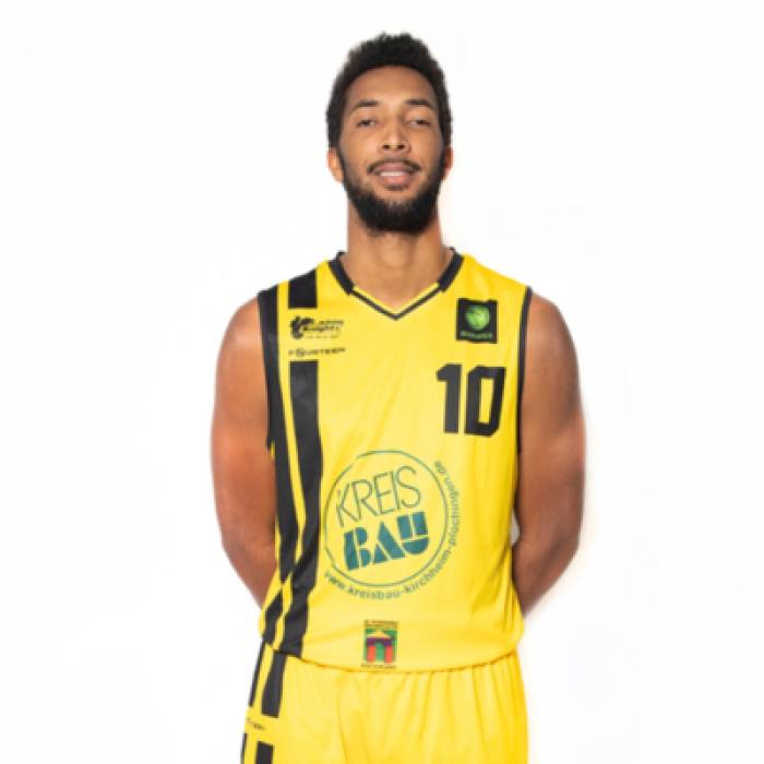 Foto de Elijah Strickland, temporada 2021-2022