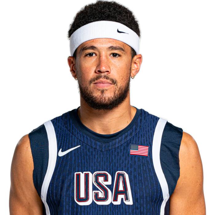 Photo de Devin Booker, saison 2024-2025