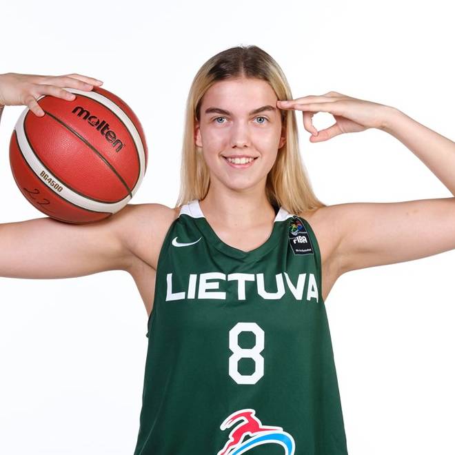 Photo de Justina Oficerovaite, saison 2022-2023